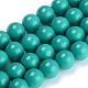 Fili di perle di giada mashan naturali tinti DJDA-E266-6mm-01-1