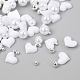 Corazón de plástico cabujones de uñas MRMJ-I001-04A-S-3