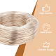 BENECREAT 18 Gauge(1mm) Aluminum Wire 656 Feet(200m) Bendable Metal Sculpting Wire for Beading Jewelry Making Art and Craft Project AW-BC0007-1.0mm-26-7