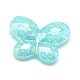 Transparent Crackle Acrylic Beads CACR-S007-01I-2
