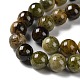 Naturelles grenat vert brins de perles G-Z034-B14-03-4