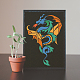 FINGERINSPIRE 6 Pcs Dragons Stencil 29.7x21cm Plastic Dragon Drawing Painting Stencils Reusable Flying Dragons Stencils Dragon Template Sets Stencil for Painting on Wood DIY-WH0172-642-7