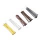 200Pcs 5 Colors Iron Flat Head Pins IFIN-CJ0001-41-3