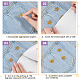 FINGERINSPIRE 36PCS Star Hotfix Rhinestone Patches 0.8 inch 6 Colors Small 5 Star Sewing Appliques Patch Resin Rhinestone Iron on Patches for Clothing Jackets Pants Backpack Repairing Decoration DIY-FG0003-68-4