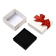 Boîte à bijoux carrée en carton CBOX-Q038-01A-3