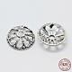 Thailand Sterling Silver Bead Caps STER-K171-22AS-1