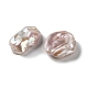 Perles de culture d'eau douce en perles keshi naturelles PEAR-E020-45-2