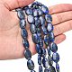 Chapelets de perles en lapis-lazuli naturel G-K311-01A-01-2
