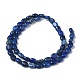 Chapelets de perle en lapis-lazuli naturel G-Z006-A26-3