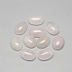 Cabochons de quartz rose naturel X-G-R415-14x10-48-1
