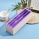 AHANDMAKER Loaf Soap Mold + Silicone Wooden Box + Acrylic Divider Board 3+2 Swirling Making DIY-WH0181-08-7