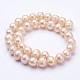 Natural Cultured Freshwater Pearl Beads Strands PEAR-F004-39-2