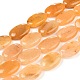 Chapelets de perles jaunes en aventurine naturelle G-L164-B-21-1
