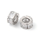 Perles de zircone cubique micro pave en Laiton KK-P234-34P-1