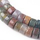 Chapelets de perles en agate indienne naturelle G-L528-05-2