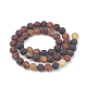Natural Agate Beads Strands G-T106-022-3