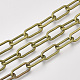 Unwelded Iron Paperclip Chains CH-S125-01B-AB-1