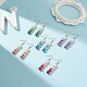 Glass Pearl Dangle Earrings EJEW-JE05035-2