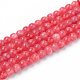 Chapelets de perles en rhodochrosite naturelle G-Q961-07-4mm-1