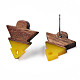Risultati per orecchini a bottone in resina e legno di noce MAK-N032-024A-5