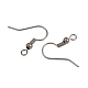 Crochets d'oreille en laiton&nbsp;KK-S075-B-NF-3