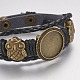 Genuine Cowhide Bracelet Making MAK-F020-01AB-2