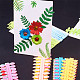 Nbeads bandes de quilling en papier pour fleurs à faire soi-même DIY-NB0002-25-4
