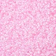 MIYUKIラウンドロカイユビーズ  日本製シードビーズ  11/0  （rr272)ピンクの裏地付きクリスタルab  11/0  2x1.3mm  穴：0.8mm  約50000個/ポンド SEED-G007-RR0272-4
