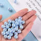 Perles acryliques opaques MACR-S370-D10mm-SS2113-5