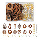 Kit per la creazione di orecchini a goccia geometrici fai da te DIY-TA0003-79-1