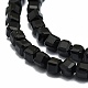 Natural Obsidian Beads Strands G-E576-65-3