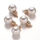 Plaqué or pendentifs de perles acryliques en alliage PALLOY-N0129-29-1