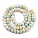 Hebras de perlas de vidrio electrochapadas facetadas GLAA-C023-02-B02-2