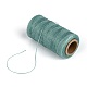 Cordes plates en polyester ciré YC-K001-16-3