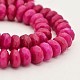 Dyed Natural White Jade Bead Strands G-N0030-8x5mm-28-1
