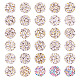 Cheriswelry 1180 pz 30 perline acriliche opache in stile SACR-CW0001-09-7