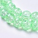 Crackle Glass Beads Strands X-CCG-Q001-8mm-A28-3