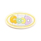 Acrylic Oval with Word Cabochons FIND-B003-05-2