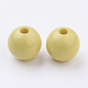 Acrylique opaque billes bricolage perles rondes en vrac X-PAB705Y-4-2