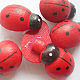 Cartoon Ladybug Buttons NNA0Z58-1