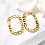Серьги-кольца из нержавеющей стали 304 для женщин EJEW-M068-08B-G