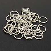 Латунь круглые кольца KK-WH0084-05B-S