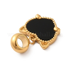 Placcatura ionica (ip) 304 acciaio inossidabile europeo pendenti charms&nbsp;STAS-G308-33G