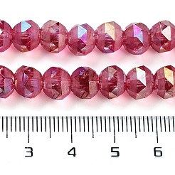 Выпечка окрашенные стеклянные бусины пряди&nbsp;GLAA-H032-05-01