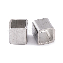 Perles européennes en acier inoxydable 304 anti-ternissement&nbsp;LS-FIND-Q103-05C-P