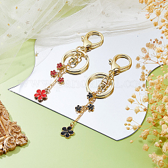 Брелок из эмали из сплава 6 шт.&nbsp;KEYC-FH00065