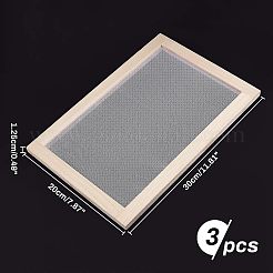 Fabbricazione di carta in legno&nbsp;LS-DIY-WH0171-49B