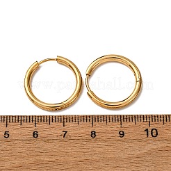 Серьги-кольца из нержавеющей стали 304&nbsp;EJEW-D331-09G