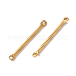 Placcatura ionica (ip) 304 connettori in acciaio inossidabile charms&nbsp;STAS-Q323-04E-G