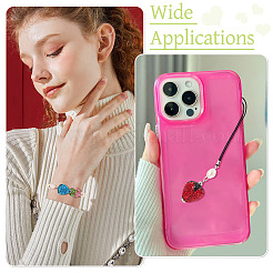 14шт 14-х цветные полимерные бусины ручной работы со стразами из глины&nbsp;CLAY-BT0001-09